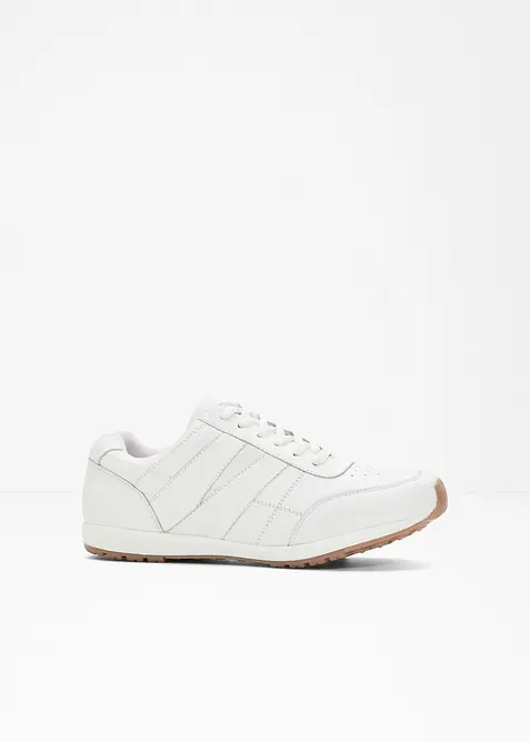 Sneakers i skinn, bonprix