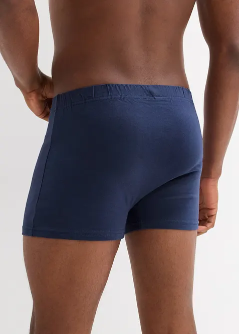 Ledig boxershorts i bomullsjersey (3-pack), bonprix