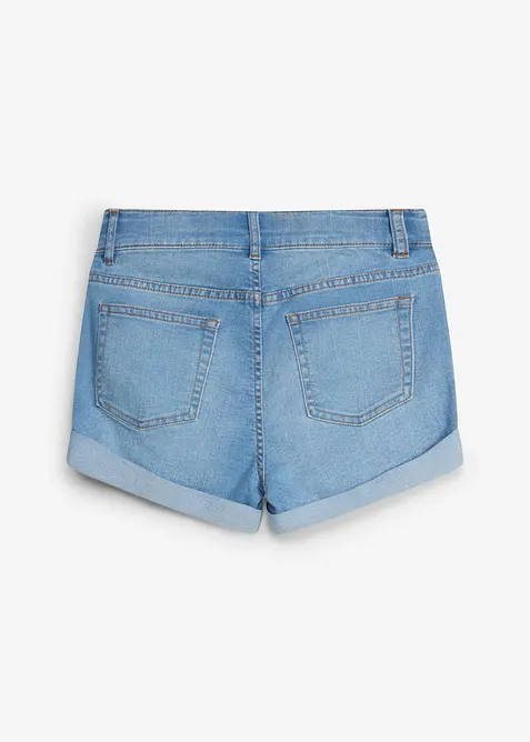 Denimshorts Mid Waist, bonprix