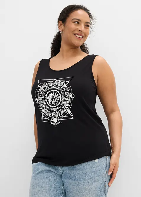 Topp med print, bonprix
