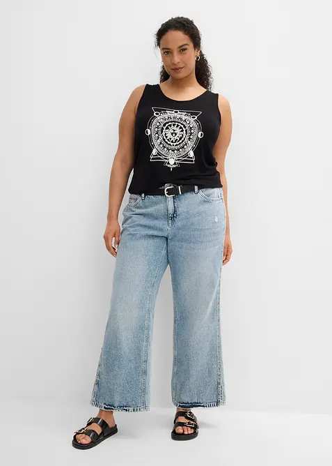 Topp med print, bonprix