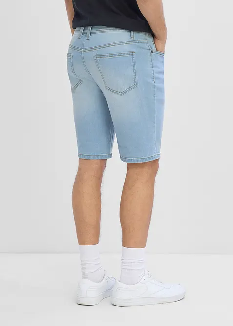 Bermudashorts i denim med stretch, Regular Fit (2-pack), bonprix