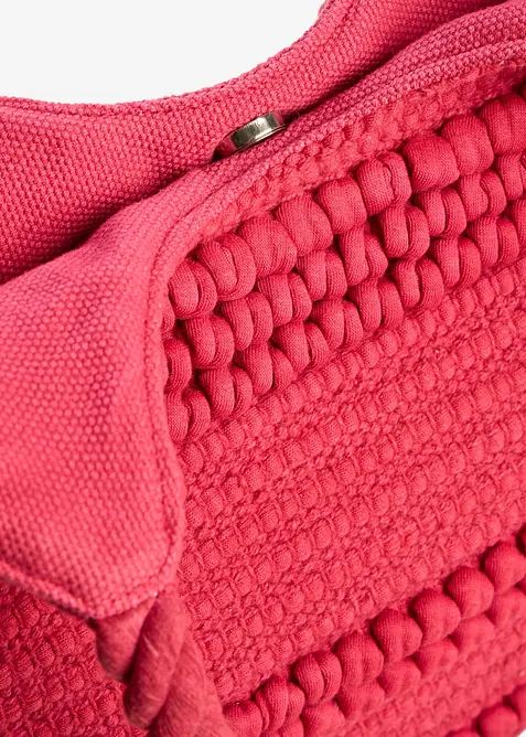 Shoppingveske i strukturert bomull, bonprix