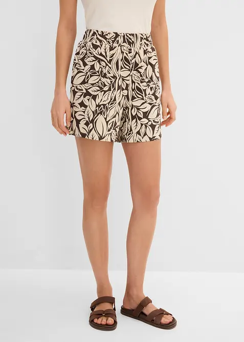 Jerseyshorts i elastisk bomullsmiks, bonprix