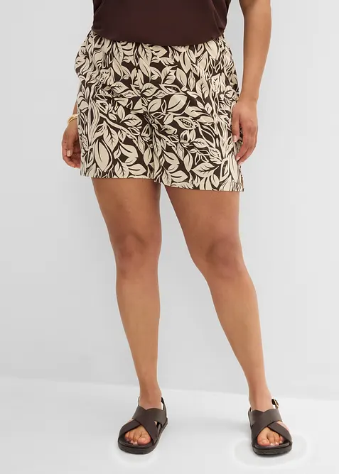 Jerseyshorts i elastisk bomullsmiks, bonprix