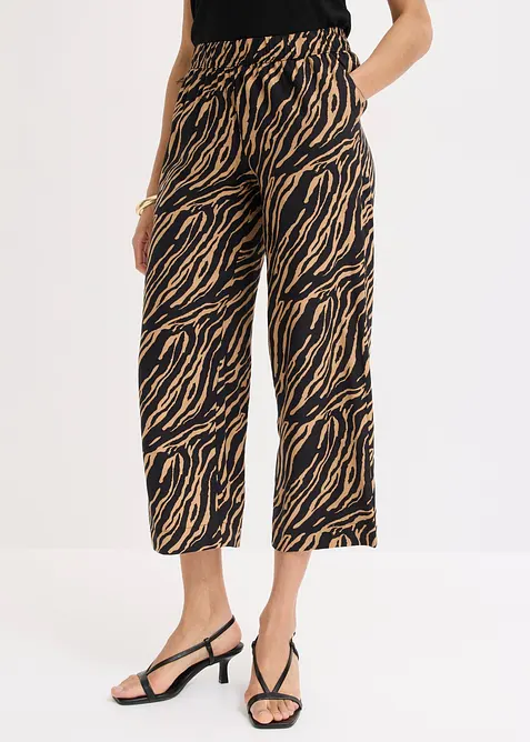 Pull on-bukse i viskose, bonprix