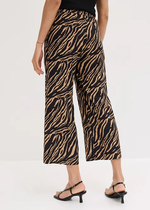 Pull on-bukse i viskose, bonprix