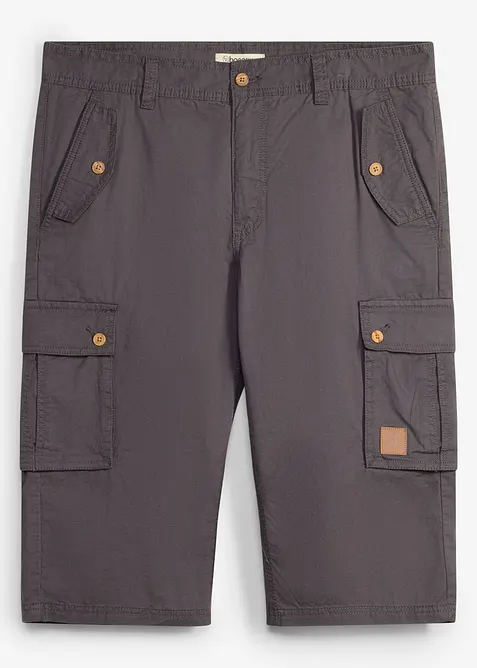 Cargo-bermudashorts i 100% bomull, Regular fit, bonprix