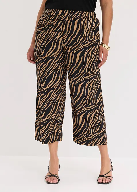 Pull on-bukse i viskose, bonprix