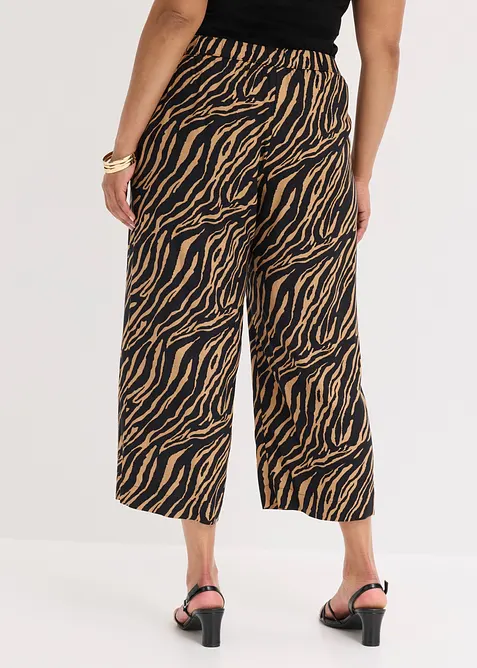 Pull on-bukse i viskose, bonprix
