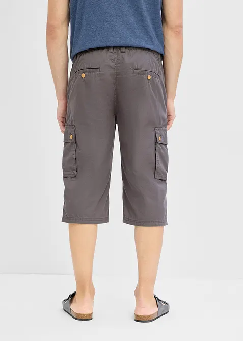 Cargo-bermudashorts i 100% bomull, Regular fit, bonprix