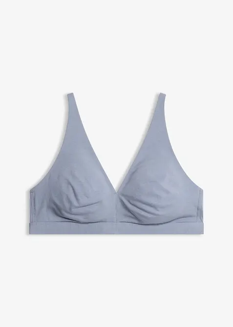 Bralette uten spiler med &oslash;kologisk bomull, bonprix