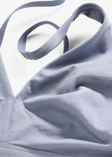 Bralette uten spiler med &oslash;kologisk bomull, bonprix