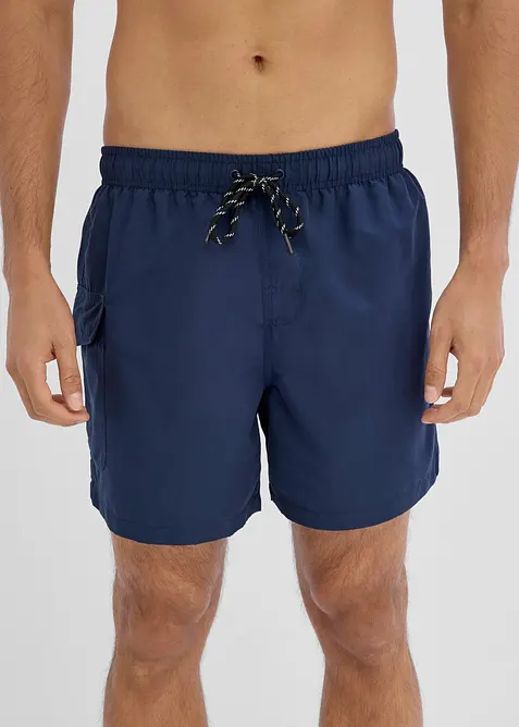 Badeshorts med cargolomme, bonprix