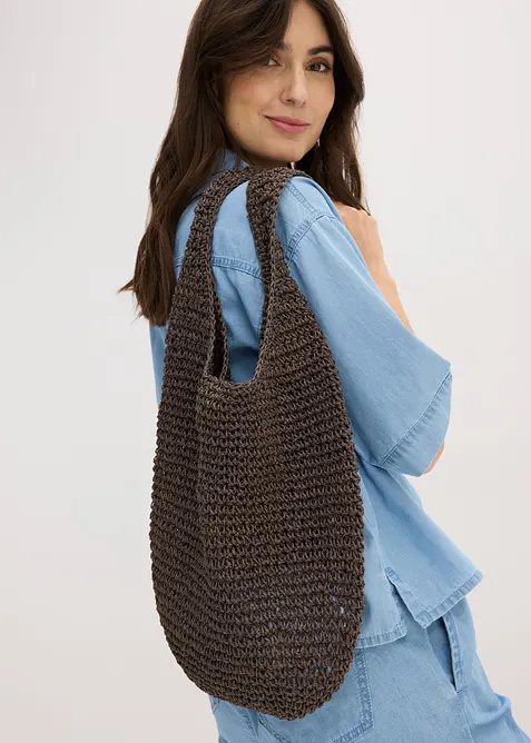 Shopper i str&aring;look, bonprix
