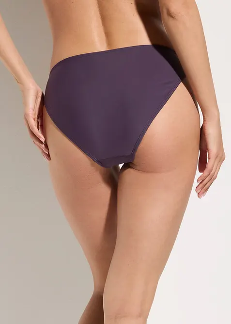 Bikinibukse med h&oslash;y benskj&aelig;ring (2-pack), bonprix
