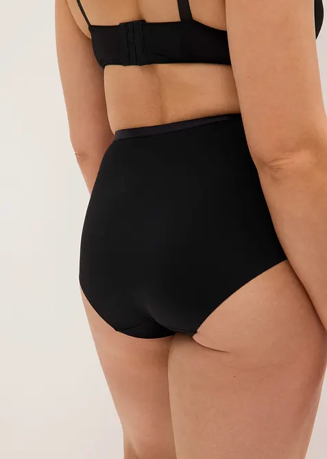 Light shape, lasersk&aring;ret truse med h&oslash;y midje (2-pack), bonprix