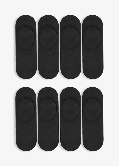 Usynlige sokker i kj&oslash;lende materiale (8-pack), bonprix