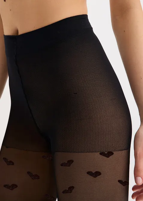 Anti-gniss-sykkelshorts med komfortlinning, 30 DEN, bonprix