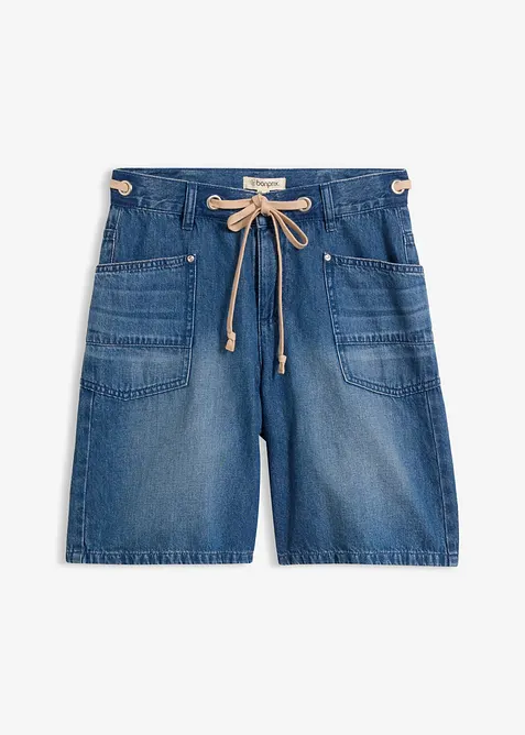 Jeans-bermudashorts Mid Waist, snor, bonprix