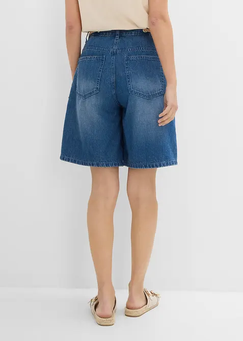 Jeans-bermudashorts Mid Waist, snor, bonprix