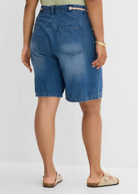 Jeans-bermudashorts Mid Waist, snor, bonprix
