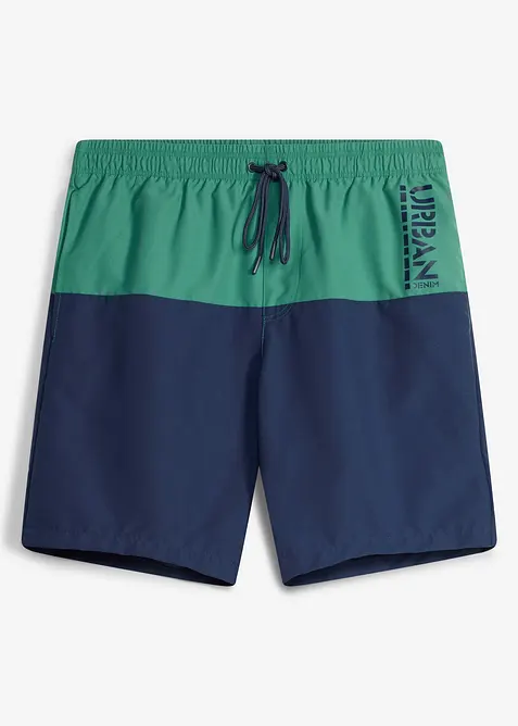 Badeshorts med colorblocking, bonprix