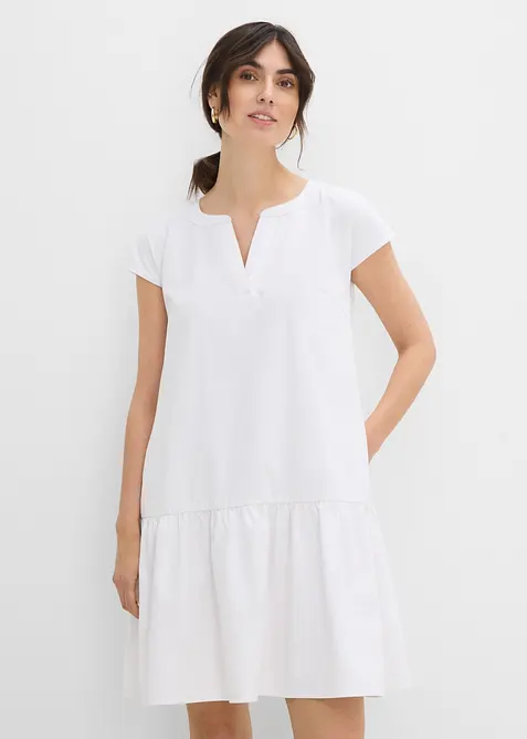 Tunikakjole i bomullsdenim, bonprix
