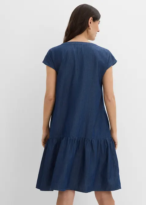 Tunikakjole i bomullsdenim, bonprix