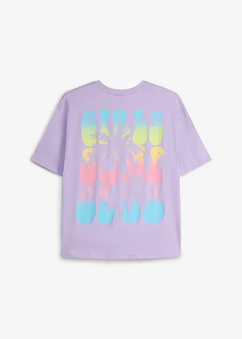 Oversized topp i 100% &oslash;kologisk bomull, bonprix