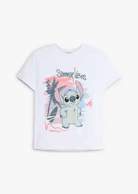 Disney Stich-T-skjorte av 100% bomull, Lilo & Stitch
