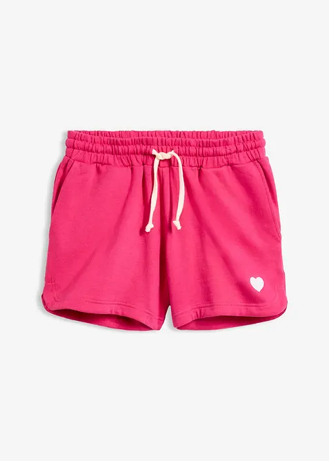 Sweatshorts i 100% &oslash;kologisk bomull, bonprix