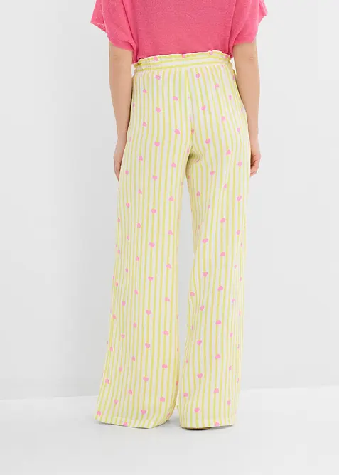 Pull on-bukse i luftig musselin, bonprix