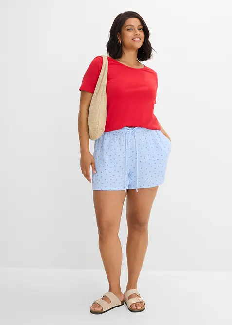 Pull on-shorts i luftig musselin, bonprix