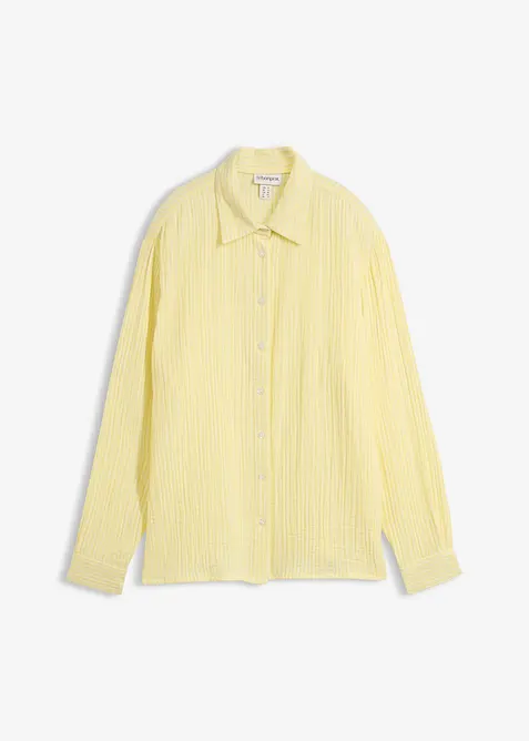 Bluse av lufting musselin, bonprix