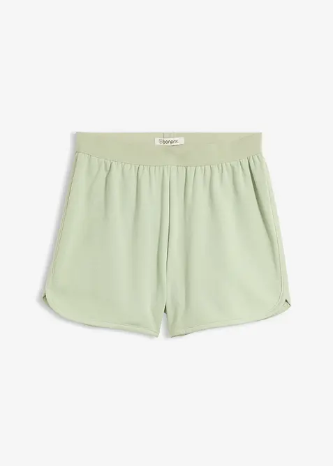 Sweatshorts med avrundet nederkant, bonprix