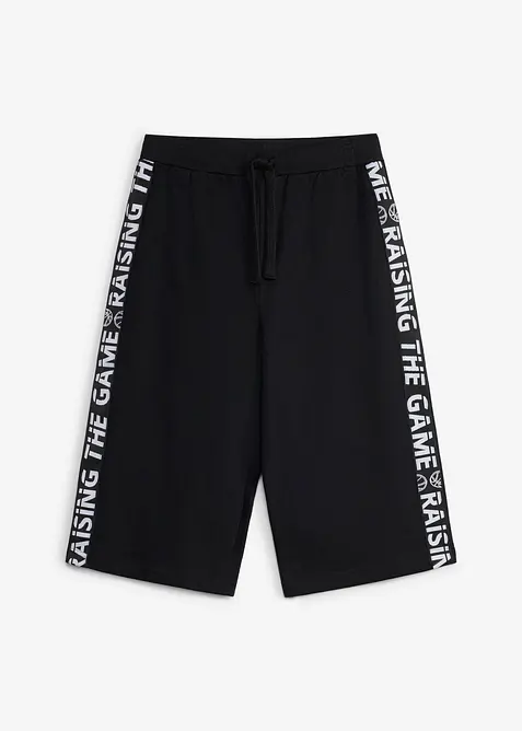 Sweat bermudashorts i 100% &oslash;kologisk bomull, bonprix