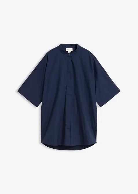 Bluse i 100% &oslash;kologisk bomull, bonprix