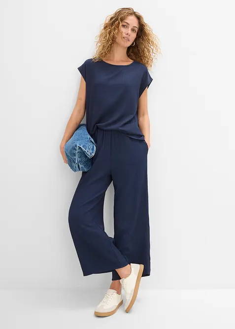 Topp av strukturert materiale, bonprix