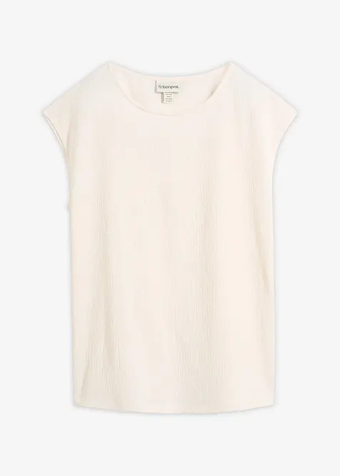 Topp av strukturert materiale, bonprix