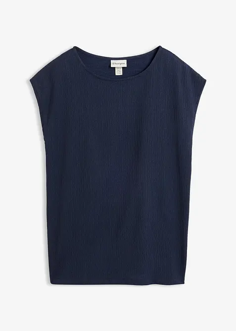 Topp av strukturert materiale, bonprix