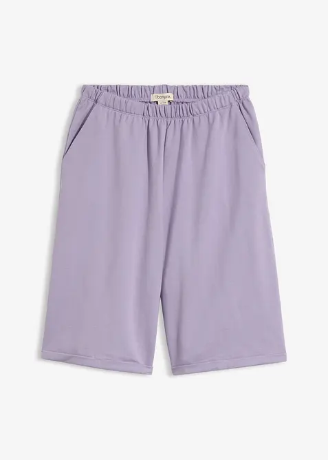 Sweat bermudashorts i 100% bomull, bonprix