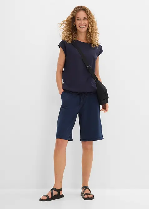 Sweat-bermudashorts av lett bomull, bonprix