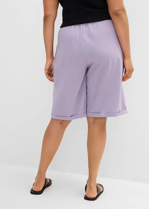 Sweat bermudashorts i 100% bomull, bonprix