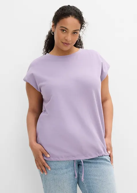 Sweatshirt av lett bomull, bonprix