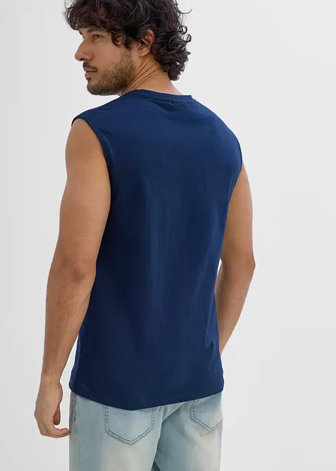 Singlet i 100% &oslash;kologisk bomull (2-pack), bonprix