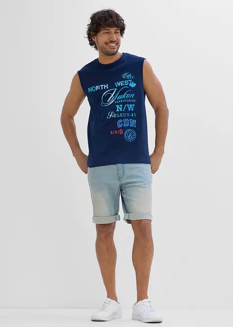 Singlet i 100% &oslash;kologisk bomull (2-pack), bonprix