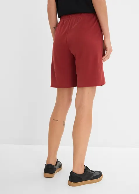Slip on-bermudashorts av myk viskosemiks, bonprix