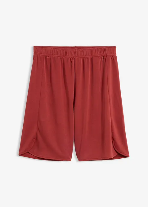 Slip on-bermudashorts av myk viskosemiks, bonprix