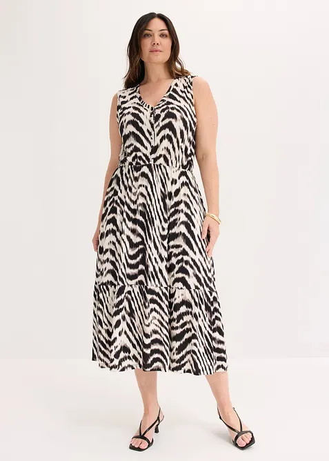 Jerseykjole i myk viskoseblanding, bonprix